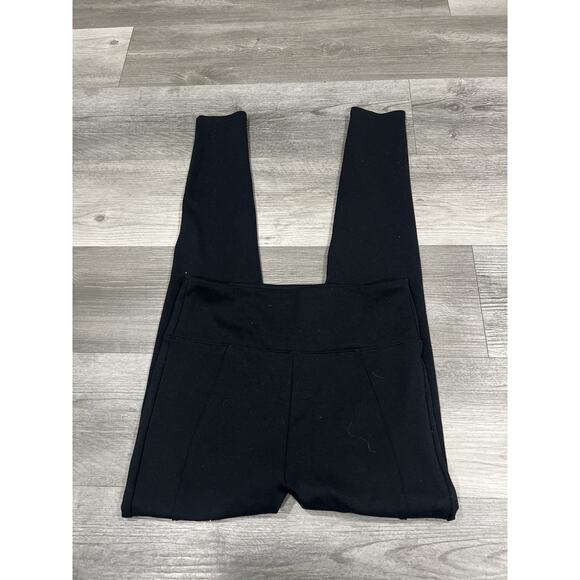 Spanx Leggings Women's Size Large Stretch Comfort Front Pleat - Picture 1 of 3